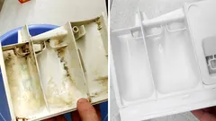 Hur man rengör tvättmaskinens pulverlåda så att den inte luktar och det inte bildas avlagringar